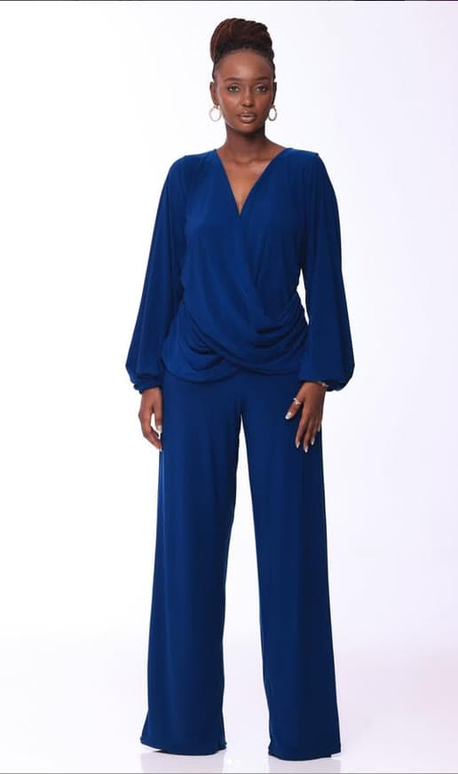 STW wide-leg jumpsuit.
